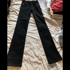 Zara split jeans
